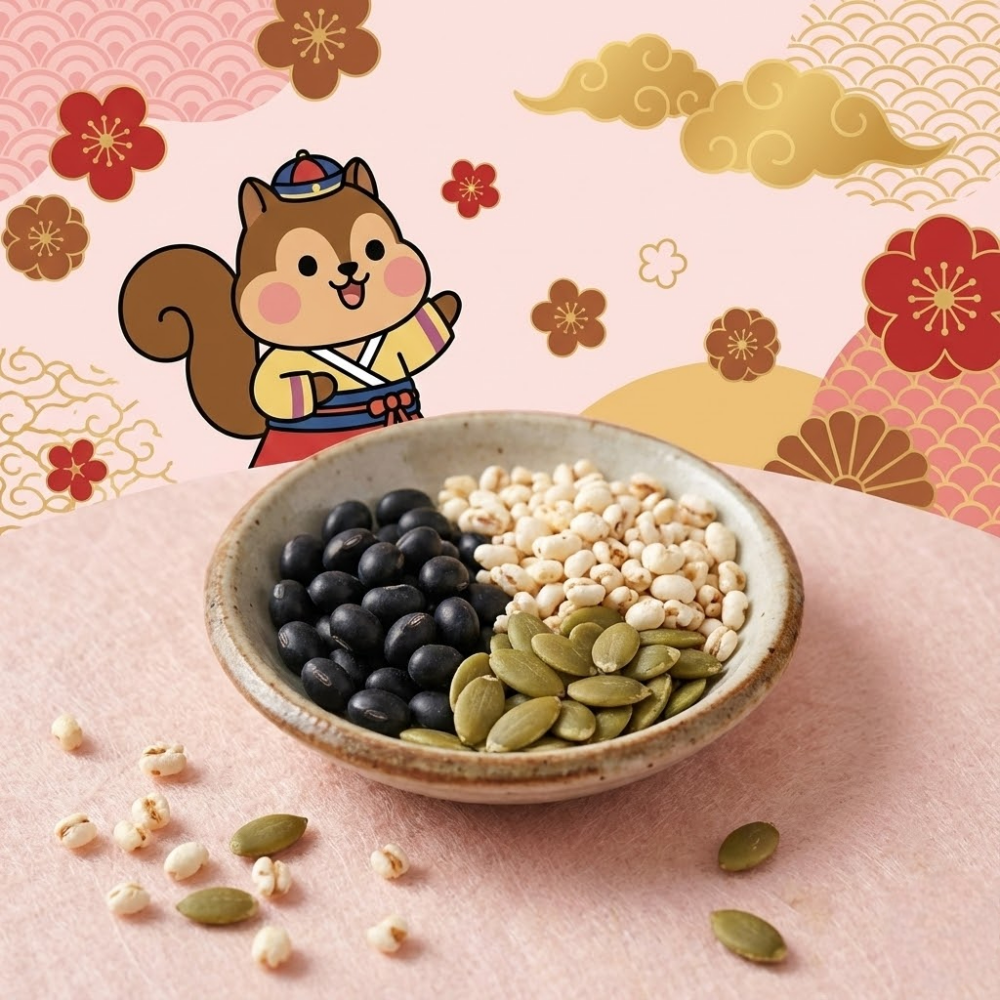 A款照-7 【GRAIN MAMA 嚴選】松鼠MAMA 黑豆・原味爆穀物・南瓜子|非油炸、無添加,給家人的安心食光