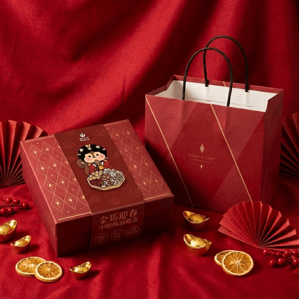 🎊 預購【GRAIN MAMA 嚴選】松鼠MAMA 新年安心零食禮盒（三入組）