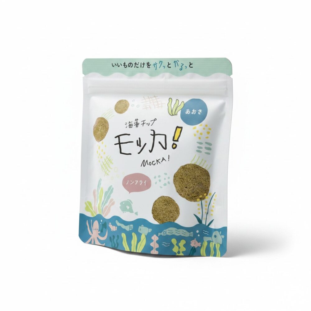 SEASON MOKKA！非油炸海藻米脆片｜🌿 青海苔香味 35g