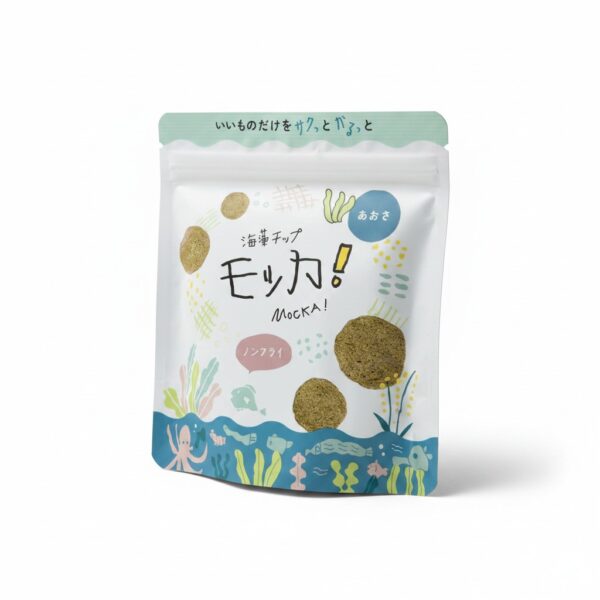 SEASON MOKKA！非油炸海藻米脆片｜🌿 青海苔香味 35g