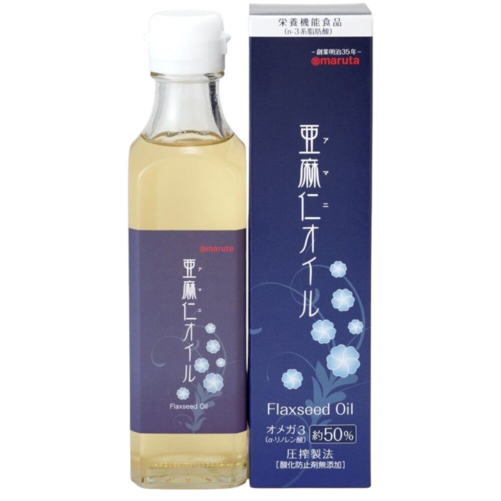 MARUTA 日本太田油脂 Omega-3冷壓亞麻仁油 180g｜GRAIN MAMA