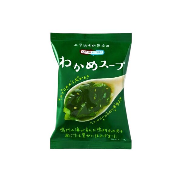 日本 NATURE FUTURE 鳴門海帶芽湯（單包）6.4g｜無添加化學調味料｜GRAINMAMA