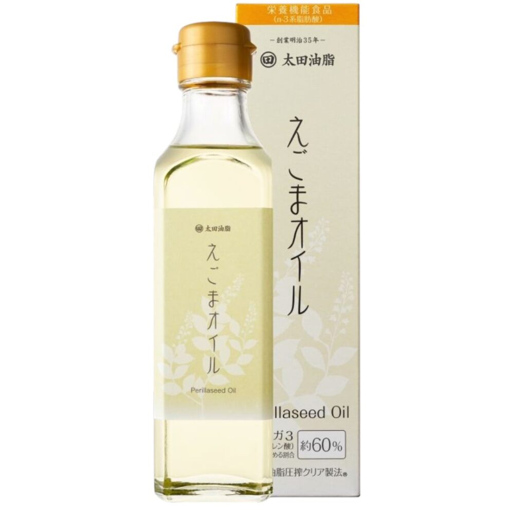 MARUTA 日本太田油脂 冷壓紫蘇籽油 Omega-3健康食用油180g｜GRAIN MAMA