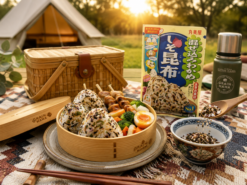 日本香鬆｜丸美屋 紫蘇昆布拌飯香鬆29g｜飯糰早餐推薦｜GRAIN MAMA