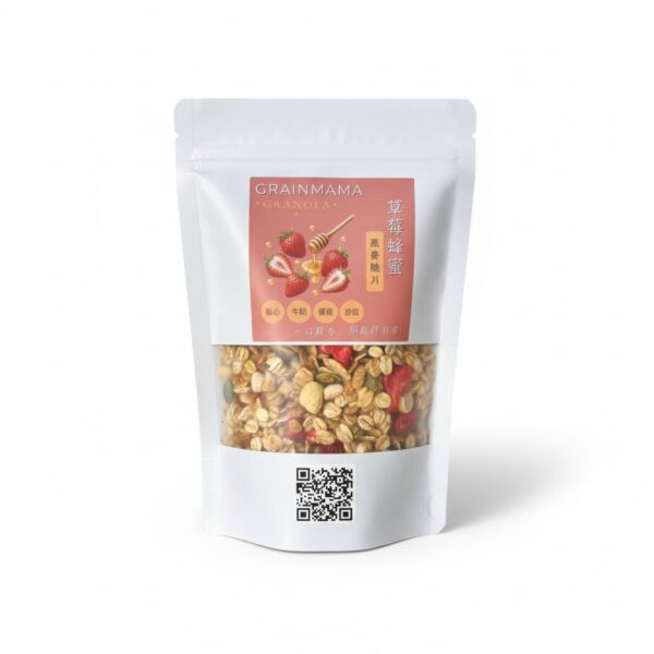 【預購】草莓蜂蜜燕麥脆片｜GRAIN MAMA