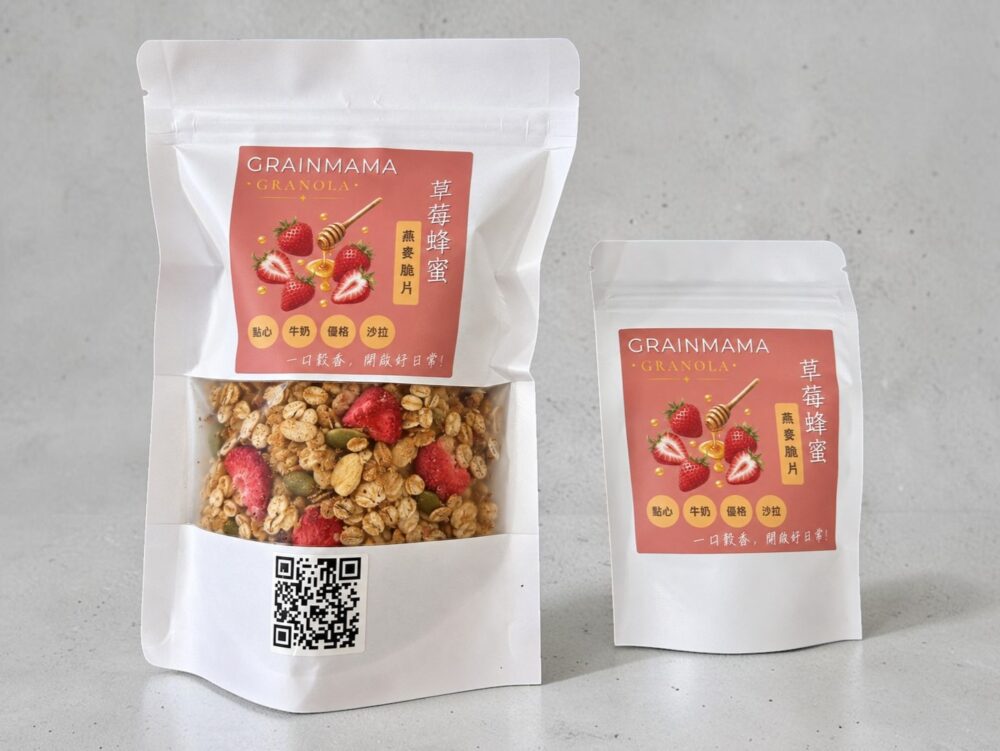 【預購】草莓蜂蜜燕麥脆片｜GRAIN MAMA